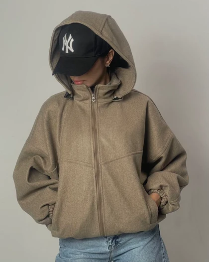 سوئشرت فوتر کلاهدار  کد 1500123