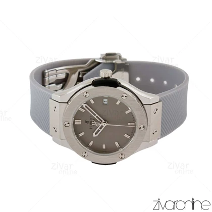 ساعت هابلوت مردانه کلاسیک فیوژن سیلور طوسی 105345