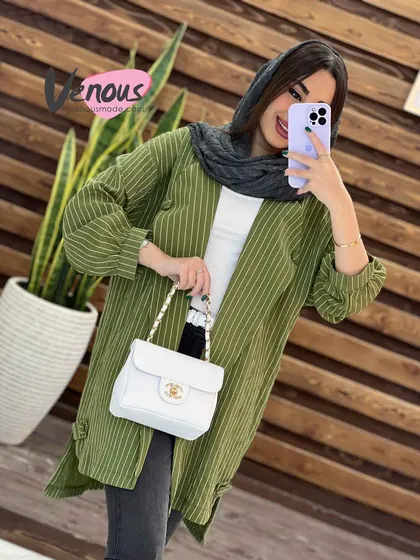 مانتو کتی یقه برگردون
