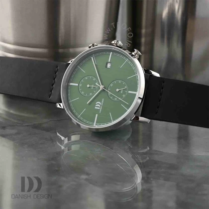 ساعت مچی عقربه ای مردانه دنیش دیزاین (Danish design) مدل IQ28Q1290 Koltur Chrono II Green