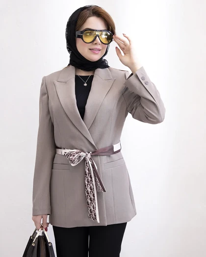 کت بزیاق یقه بلیزر