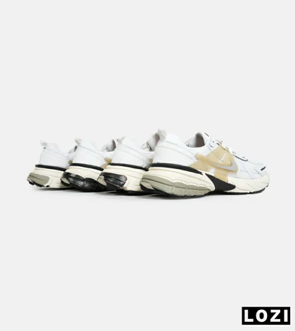 کفش کتانی مردانه و زنانه سفید کرم Nike cushlon