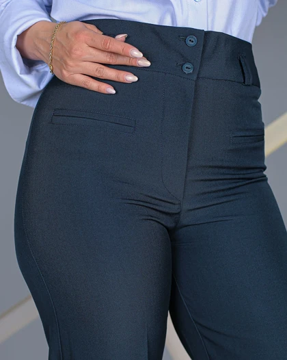شلوار کرپ بزیاق سبز کله غازی زنانه قد 105 سایز 38 تا 50 Green Crepe Bziak Pants کد 70700
