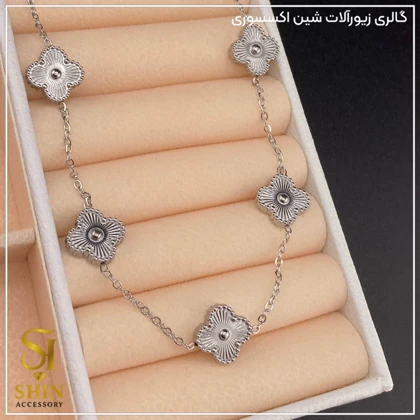 گردنبند زنانه ونکلیف کد gzv05