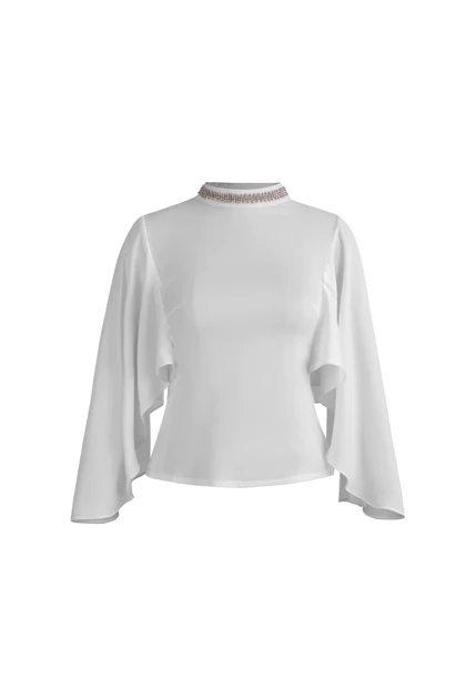 بلوز ساتن - 3137