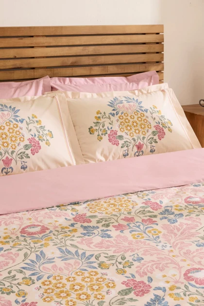 سرویس روتختی دو نفره Karaca Home مدل Grandis پنبه - چندرنگ