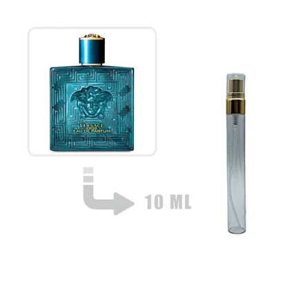 دکانت عطر ادکلن ورساچه اروس مردانه (ادوپرفیوم) 10 میل اصلی Versace Eros EDP for Men 10ml