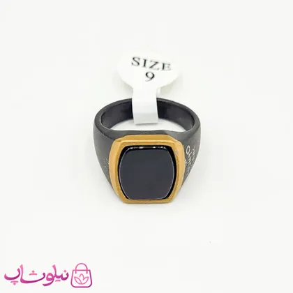 انگشتر مردانه مون بلان montblanc استیل