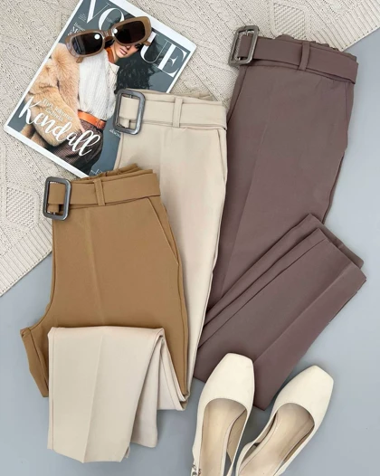 شلوار مازراتی کمربندی کد5143