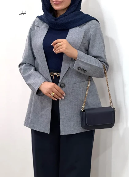 کت گاباردین زنانه پوپک 1