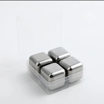 یخ چهار تایی استیل