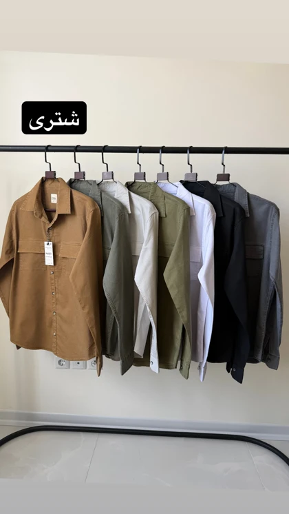 پیراهن کتان دوجیب 2639