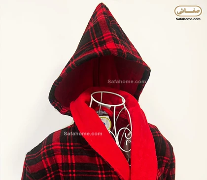 حوله تن پوش طرح ماکان قرمز پودایران