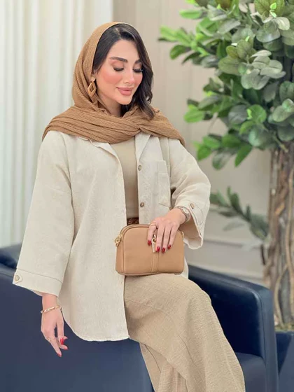مانتو تک جیب پیله شیرین