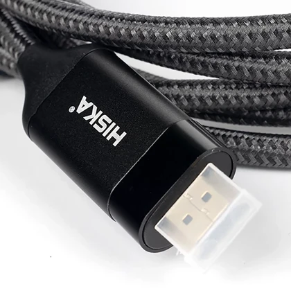 کابل HDMI هیسکا HISKA مدل HD-02 طول 2 متر با پشتیبانی 8K
