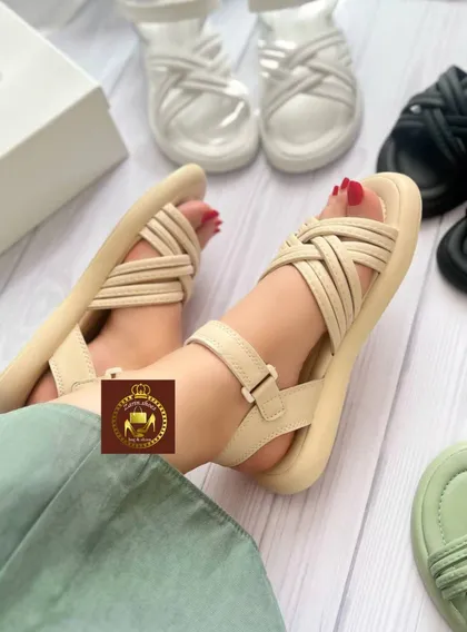 صندل طبی زنانه دور مچی رکابدار گیسو در 4 رنگ