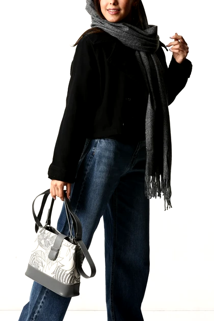 کت کتان آستین رگلان زنانه