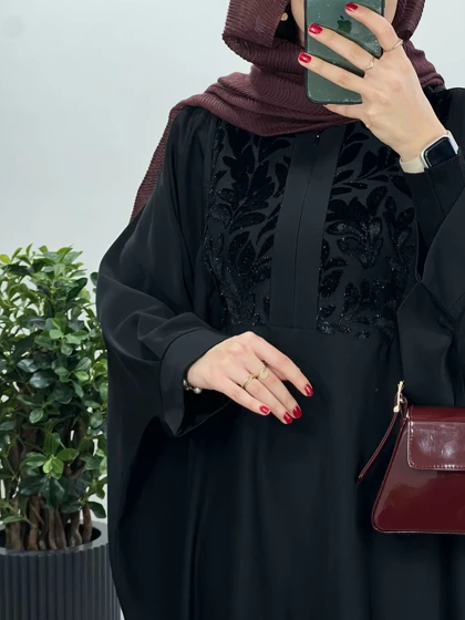 عبای بلند سوزندوزی اسرا 2