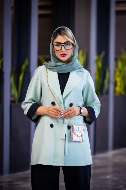 مانتو شلوار ترکیبی کرسپو