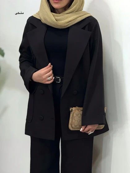 مانتو کتی کرپ فلامک