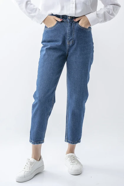 شلوار جین مام فیت زنانه