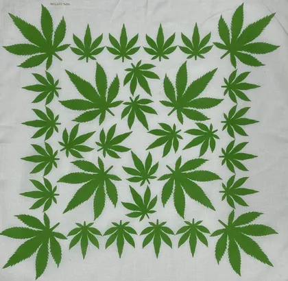 باندانا طرح برگ وید