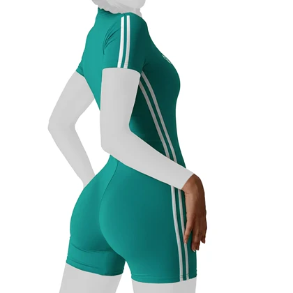 بادی آستین کوتاه ورزشی زنانه کد TS1997