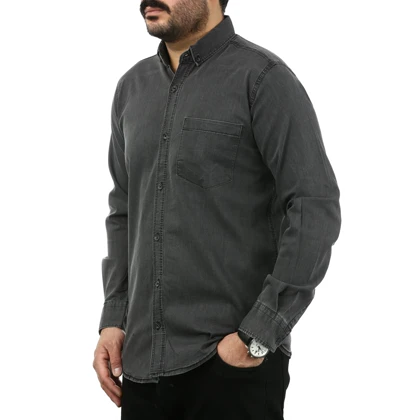 پیراهن جین آستین بلند مردانه آرکو مدل 2810196