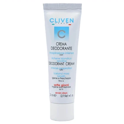 کرم دئودورانت و ضد تعریق کلیون Cliven اصل مدل Seven Days حجم 25ml
