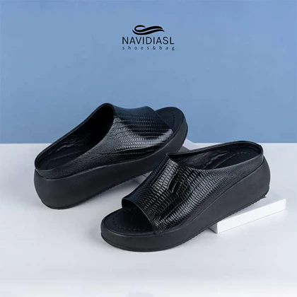 صندل تمام چرم زنانه کد 1001001