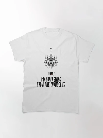 تیشرت خواننده sia | تیشرت سیا طرح Sia Chandelier Spider کد 158380