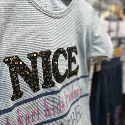 تیشرت ساپورت دخترانه NICE