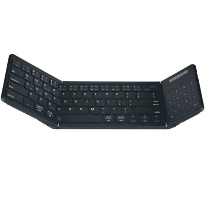 کیبورد بی‌سیم تاشو شارژی با تاچ پد Foldable Keyboard