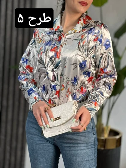 شومیز ساتن سیلک کد 1782