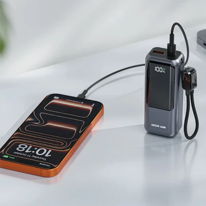 پاوربانک 10000 گرین لاین Green Lion مدل GL-PX89 توان 20 وات