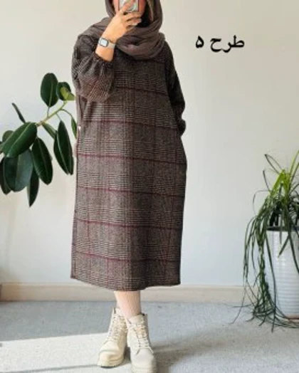 کفتان پشمی چهارخونه دیبا 4