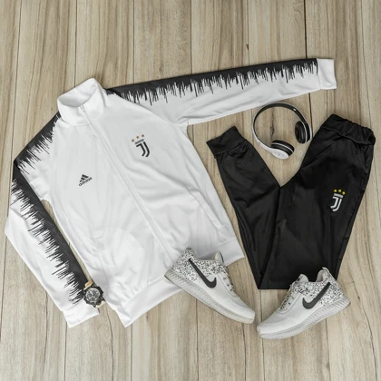 ست سویشرت شلوار یوونتوس مردانه مدل R77 ویژه