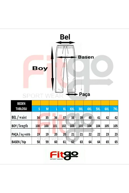 شلوار گرمکن مردانه فیتگو fitgo