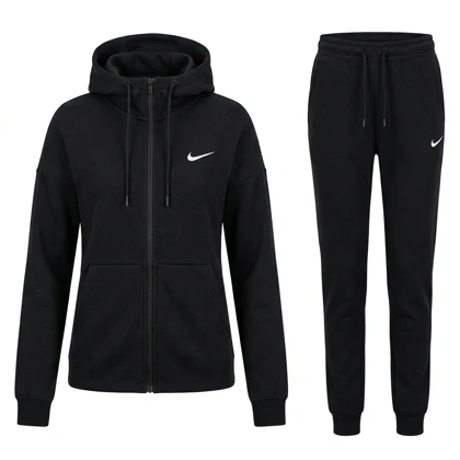ست سوئی شرت شلوار کلاهدار ورزشی زنانه نایک Nike