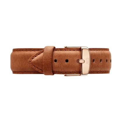 ساعت دنیل ولینگتون مردانه بند چرمی عسلی DW-3538-G