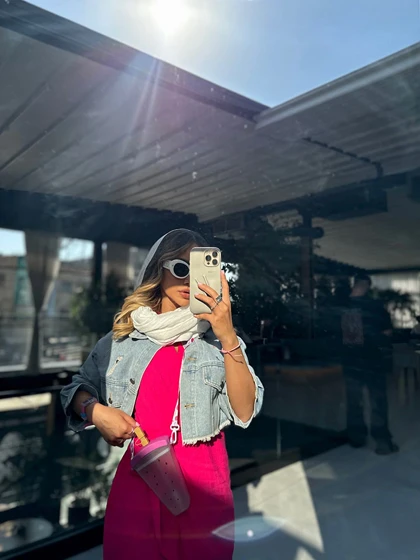 پیراهن ورپ آستین‌دار MNG683