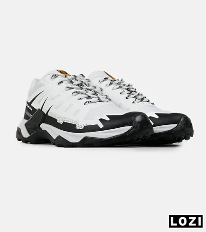 کفش کتانی سفید مشکی بزرگ پا Salomon XT-Slate Advanced مدل 8496