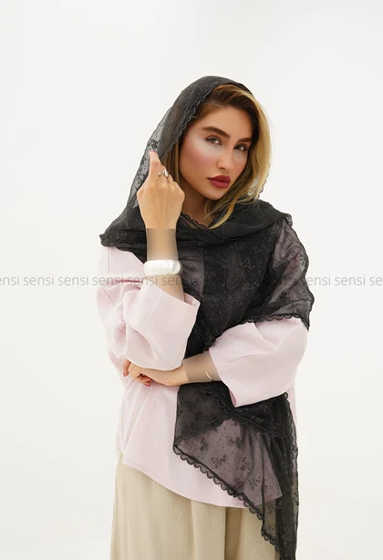 شال شکوفه ریز کد1005662