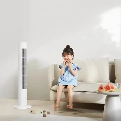 فن ایستاده هوشمند شیائومی مدل Tower Fan 2 نسخه گلوبال