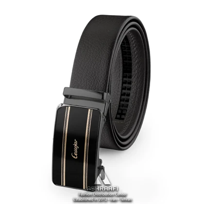 کمربند مردانه ریلی Leather Ratchet Belt BL21