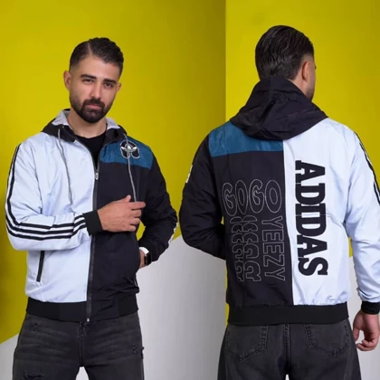 کاپشن مردانه سفید مدل Adidas Yeezy ویژه