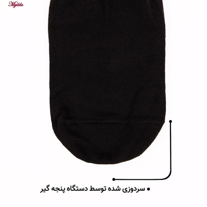 جوراب مچی زنانه مشکی ماییلدا مدل 3632-183 my بسته 4 عددی
