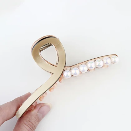 کلیپس زنانه مدل مرواریدی