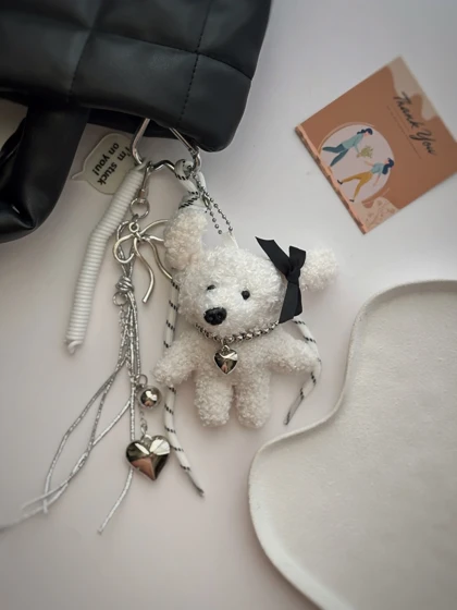 چارم بگ های سفید و مشکی