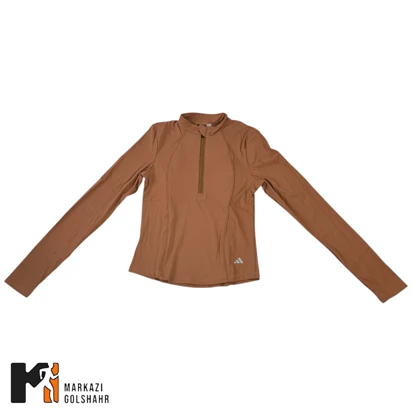 آستین بلند زنانه نیم زیپ آدیداس کد 1020